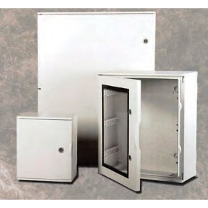 International Gas Detectors FB-BX2 Field Box Plain Door Grey Polyester